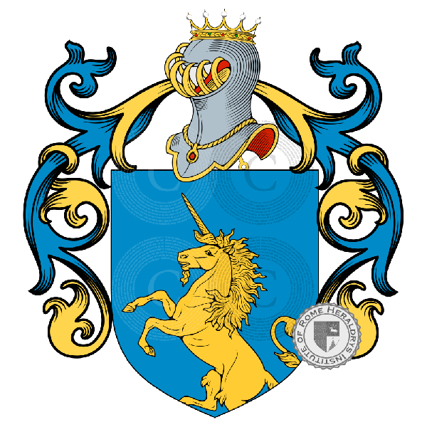 Wappen der Familie De Monte, Monte
