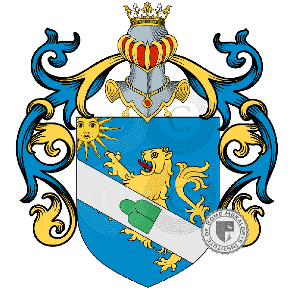 Coat of arms of family Spaventa