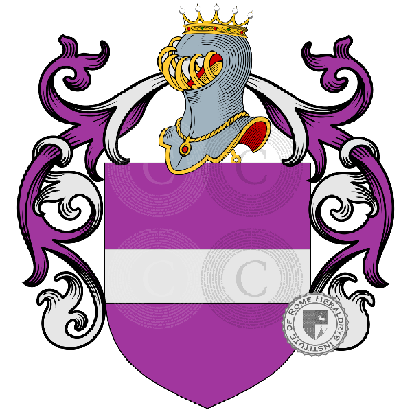 Wappen der Familie Correggi