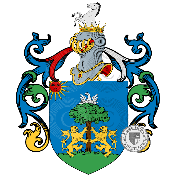 Coat of arms of family Fenicia