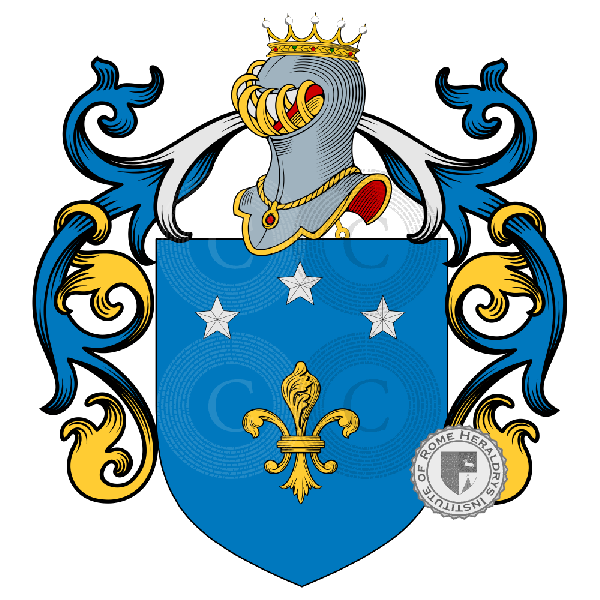 Coat of arms of family Stacio