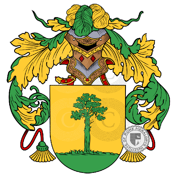 Coat of arms of family Nores