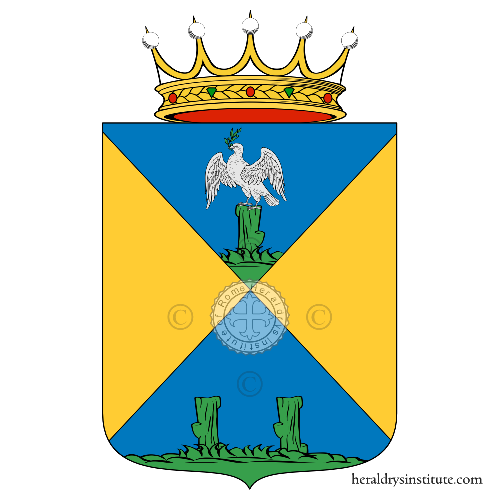 Coat of arms of family Romagnoli
