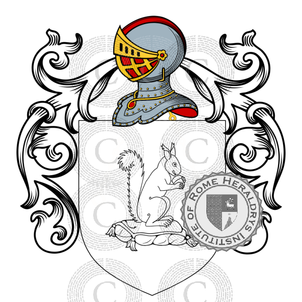 Coat of arms of family Coneglian, Conian, Cunian, Conegliano