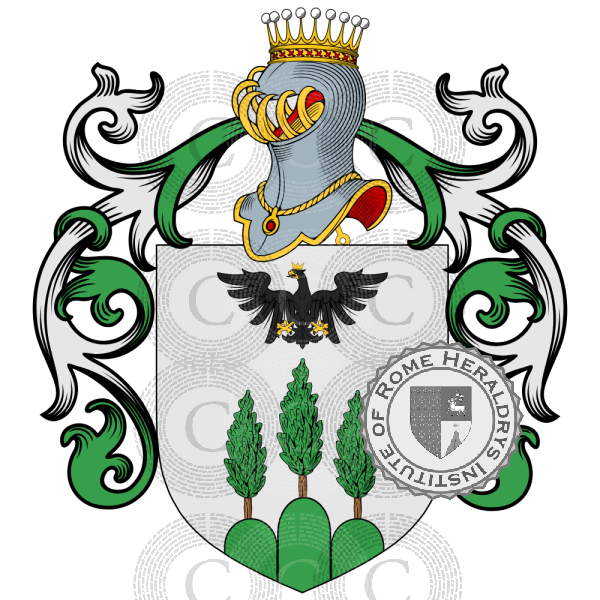 Coat of arms of family Piovezan