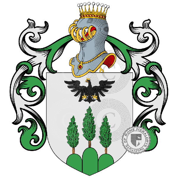 Coat of arms of family Piovezan