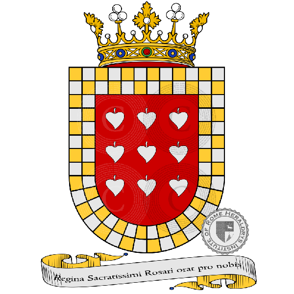 Coat of arms of family Uscátegui