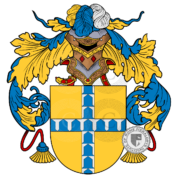 Wappen der Familie Albero   ref: 883953