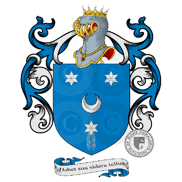 Coat of arms of family Tuccimei
