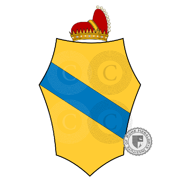 Coat of arms of family Moresini, Moroxini, Morosini, Molesini, Molexini