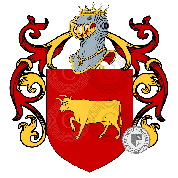 Coat of arms of family Vaccaro