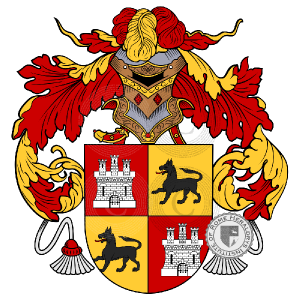 Coat of arms of family Abascal