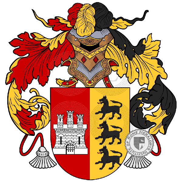 Coat of arms of family Abascal