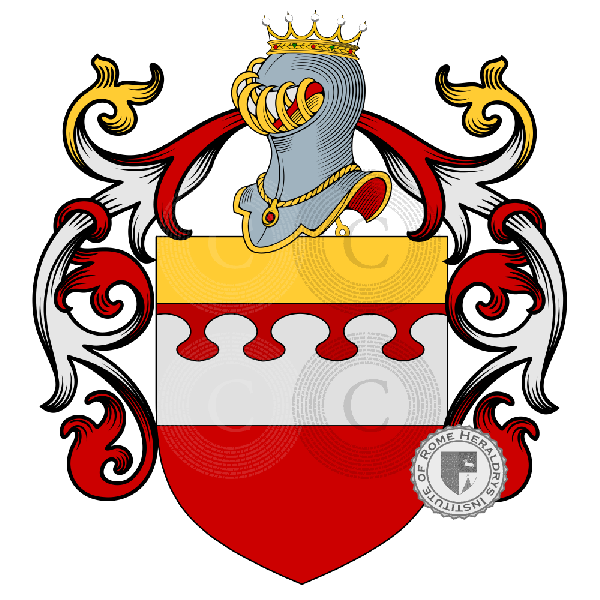 Coat of arms of family Carlo, Di Carlo
