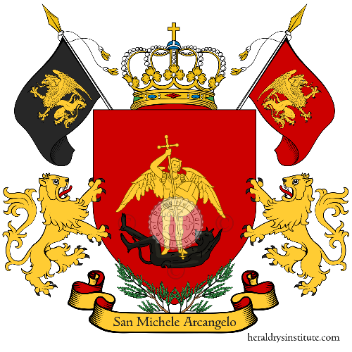 Coat of arms of family Confraternita Ortodossa dei Cavalieri di S.Michele Arcangelo