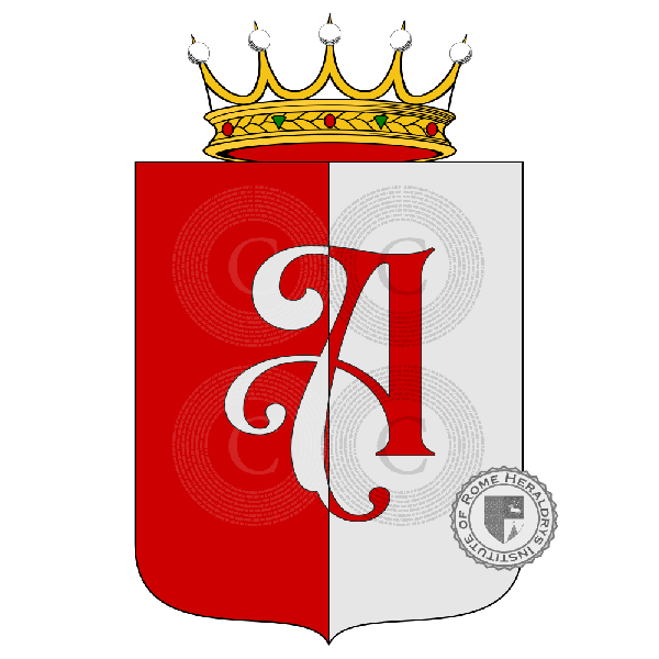 Coat of arms of family Maltagliati