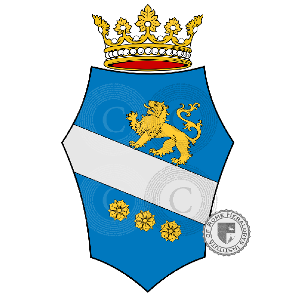Coat of arms of family Campitello