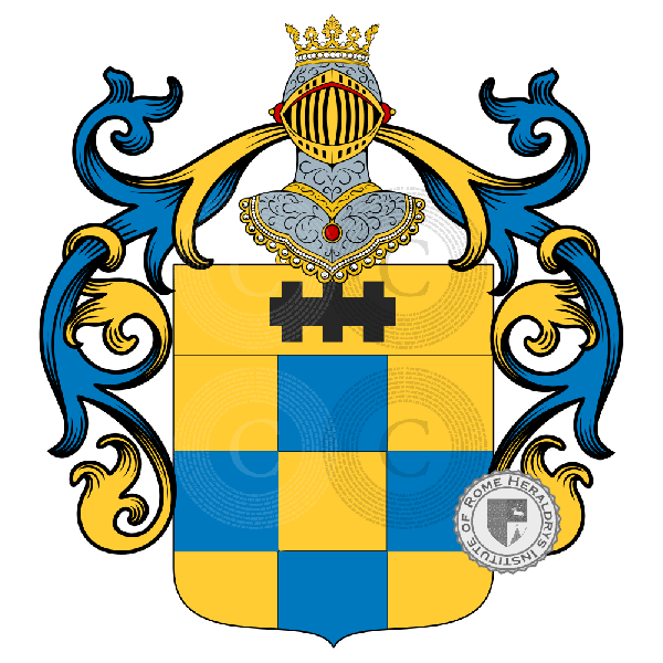Coat of arms of family Pallavicini