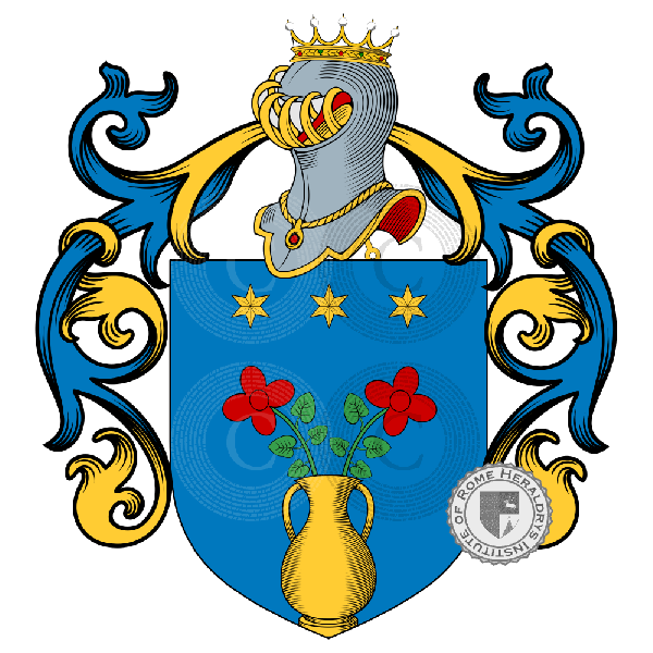 Coat of arms of family Mascia