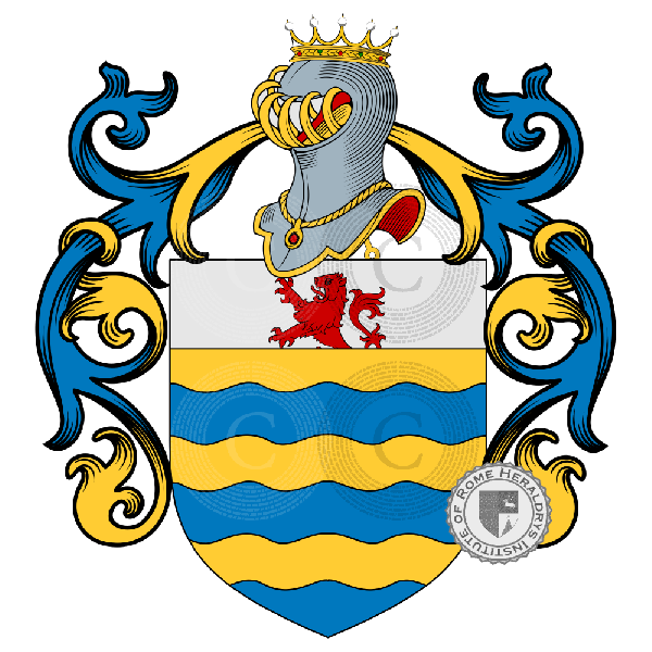 Escudo de la familia Platinieri, Platineri, Platinetti