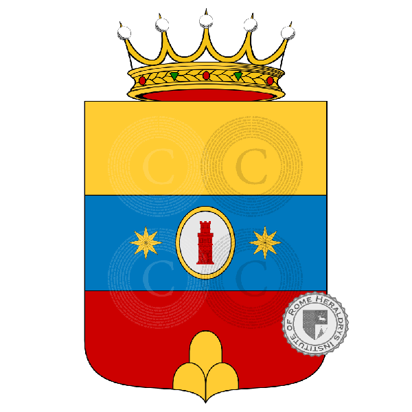 Coat of arms of family Plaisant