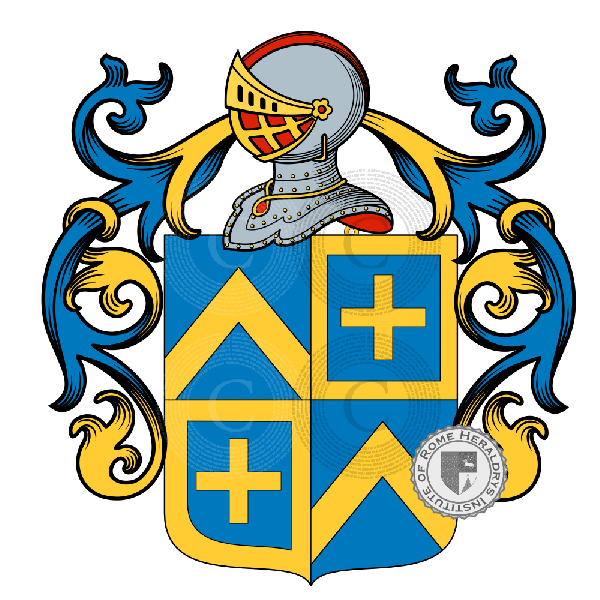 Coat of arms of family Chabrand   ref: 884138
