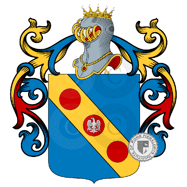 Coat of arms of family Doni