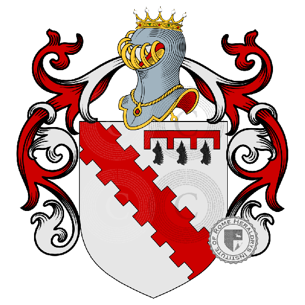 Coat of arms of family Doni