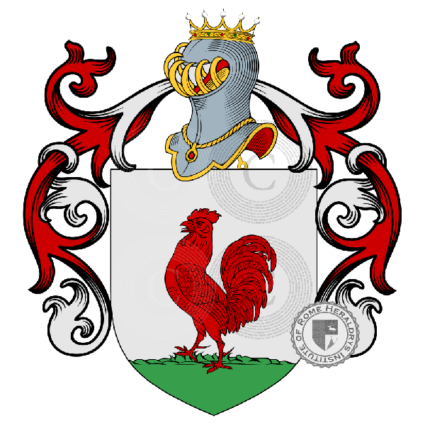Wappen der Familie Canalini