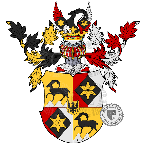 Coat of arms of family Kofler, Koffler, Köfler, Koffler, Köfler   ref: 884190