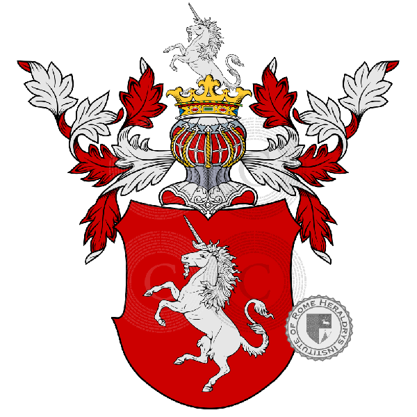 Coat of arms of family Kofler   ref: 884191