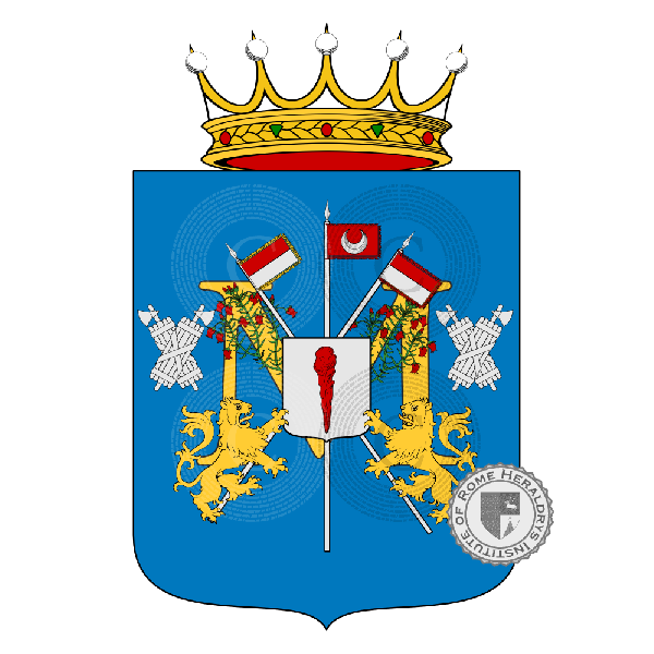 Coat of arms of family Massa
