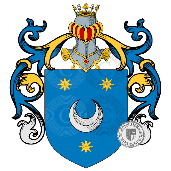 Coat of arms of family Como