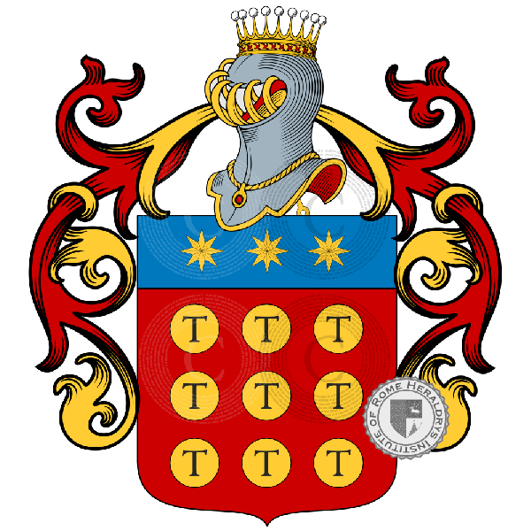 Coat of arms of family Talladini