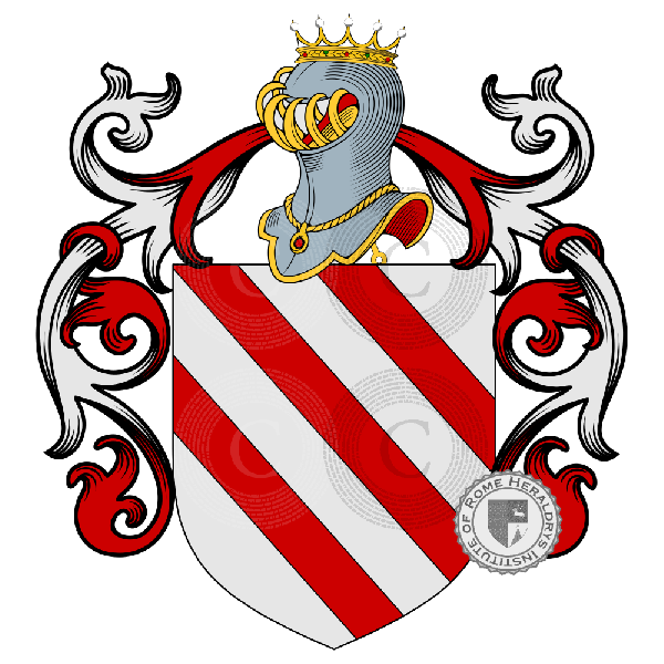 Coat of arms of family Ferretti