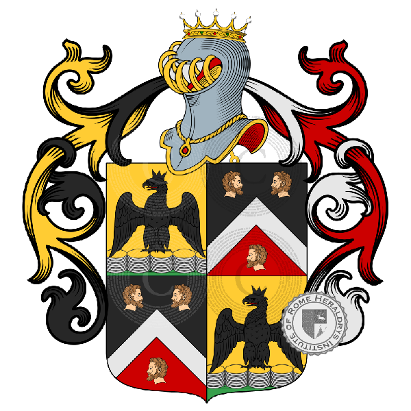 Coat of arms of family Severo