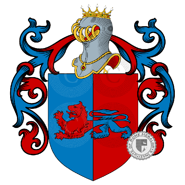 Coat of arms of family Pasqualetti
