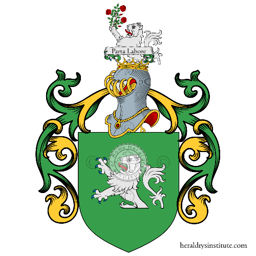Coat of arms of family Bosio