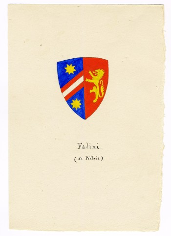 Escudo de la familia Falini