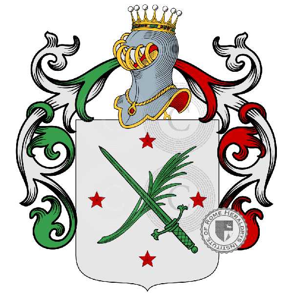 Coat of arms of family Adinolfo, Adinolfi