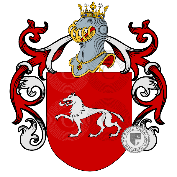 Coat of arms of family Holler   ref: 884360