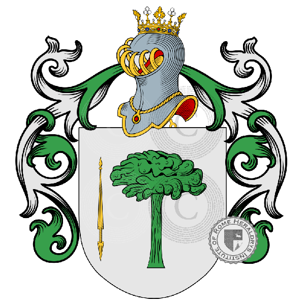 Coat of arms of family Masina