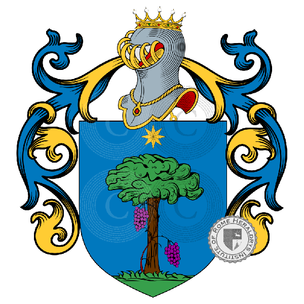 Escudo de la familia Batistini