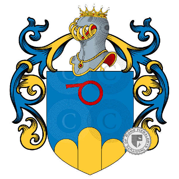 Escudo de la familia Amadio, Arminii