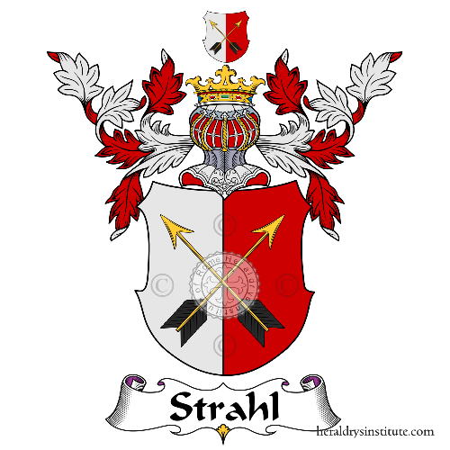 Brasão da família Strahl