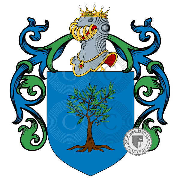 Coat of arms of family Sorbo