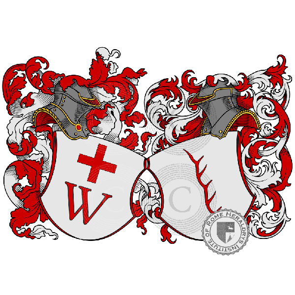 Coat of arms of family Kindermann