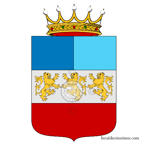 Coat of arms of family Liona, Lione