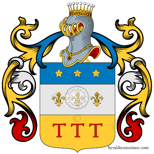 Coat of arms of family Tartaglia