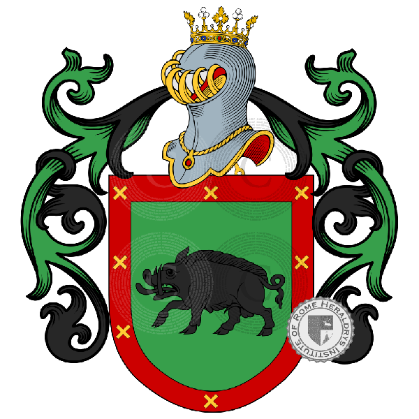 Wappen der Familie Panades